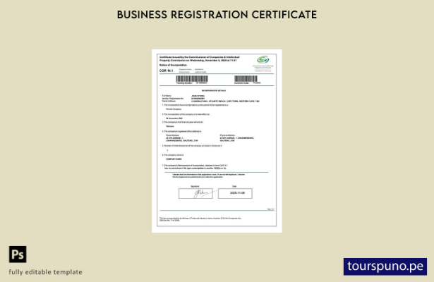 listo para imprimir plantilla de plantilla de Word y PDF del certificado de in 5